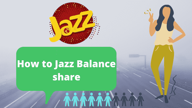 jazz balance share karne ka tarika