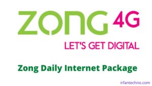 zong one day internet package