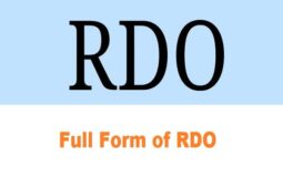 What Is Full Form of RDO?